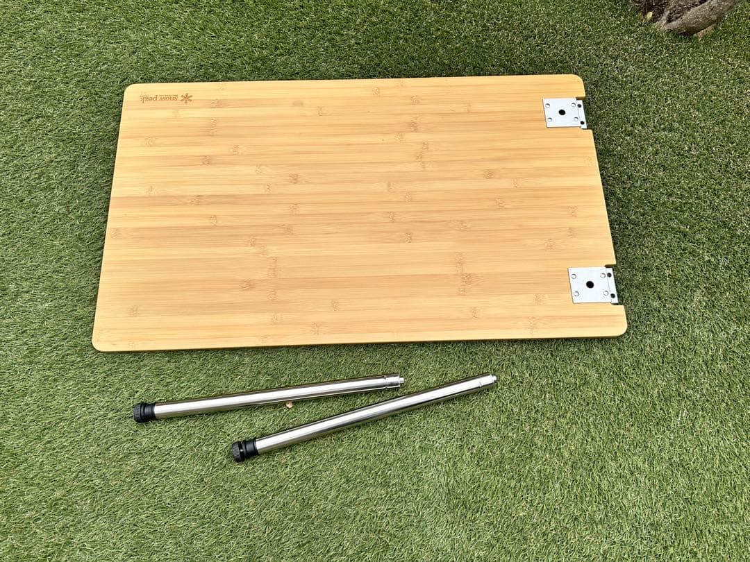 スノーピーク　マルチファンクションテーブル竹 CK-116TR とIGT 400