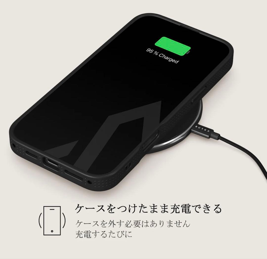 BURGA MagSafe ヒョウ柄ケースiPhone16Pro