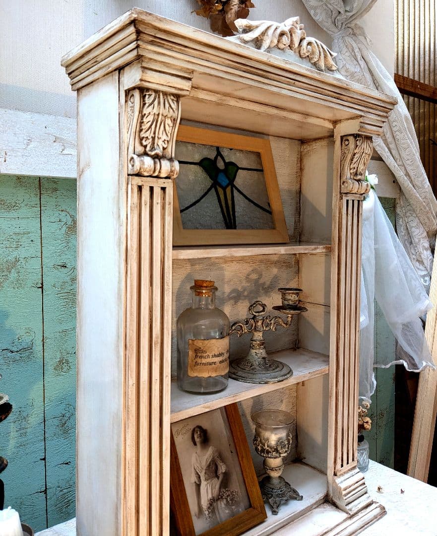 サナさん専用です。アンティーク　キャビネット.#12