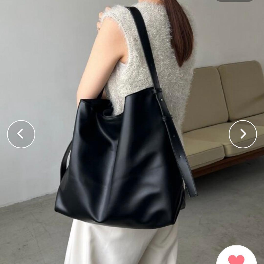 カプリシュレマージュ　2WAYワンハンドルバッグ　ブラック