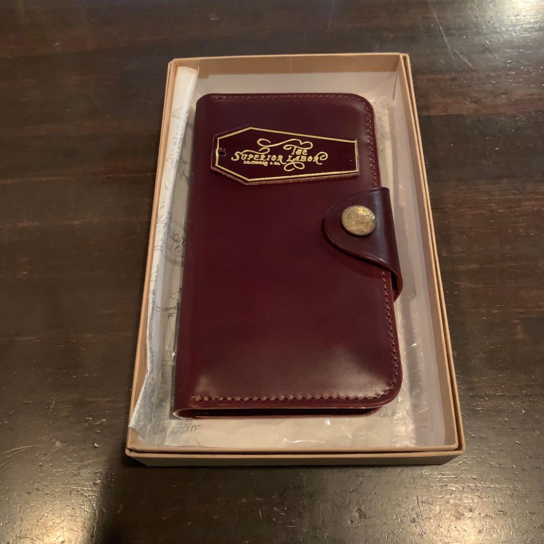 新品箱入りSUPERIOR LABORシュペリオールレイバーiPhoneXケース