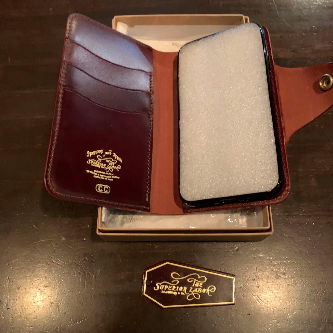 新品箱入りSUPERIOR LABORシュペリオールレイバーiPhoneXケース