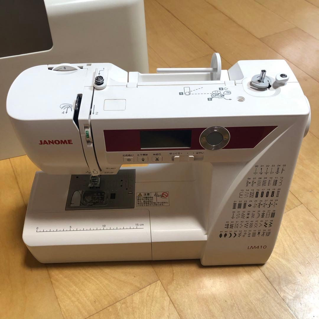 ジャノメ ジャノメミシン LM410 808型 美品 コンピューターミシン