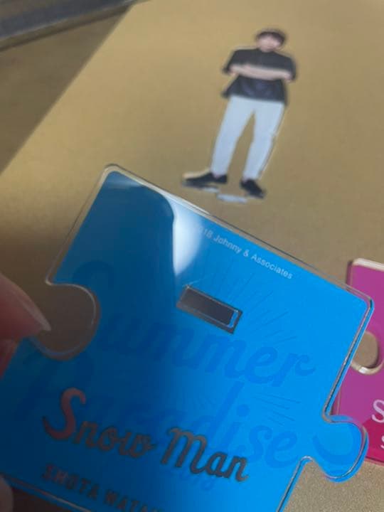 Man 渡辺翔太 アクスタ サマパラ 第一弾