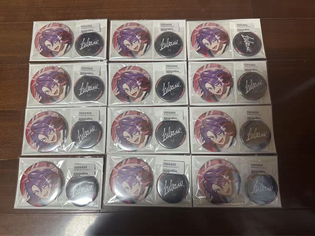 にじさんじ 渡会雲雀 2022誕生日 缶バッジセット