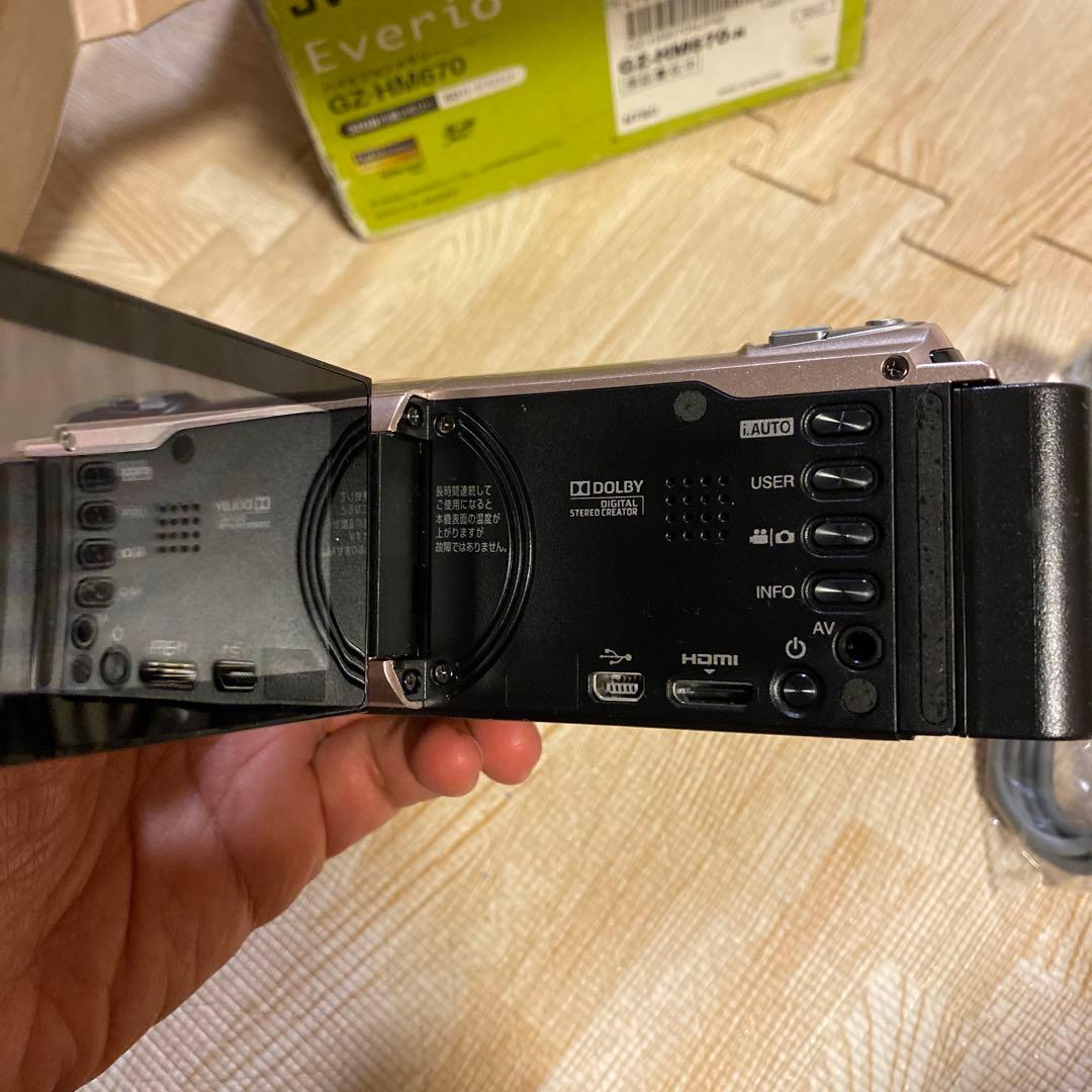 JVC ビクター エブリオ GZ-HM670 元箱付き