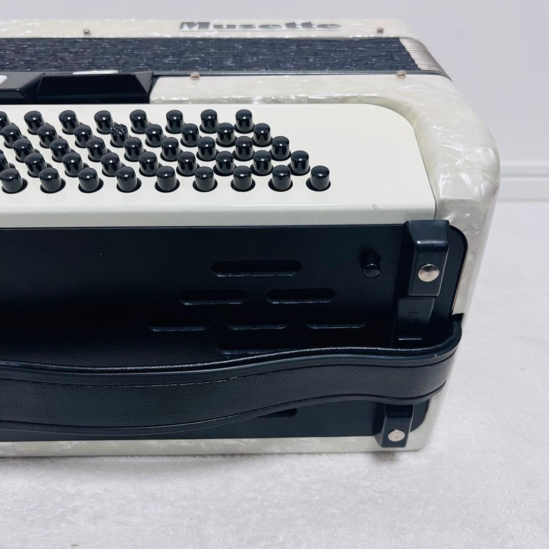 【美品】TOMBO トンボ 独奏用アコーディオン J-80C Musette