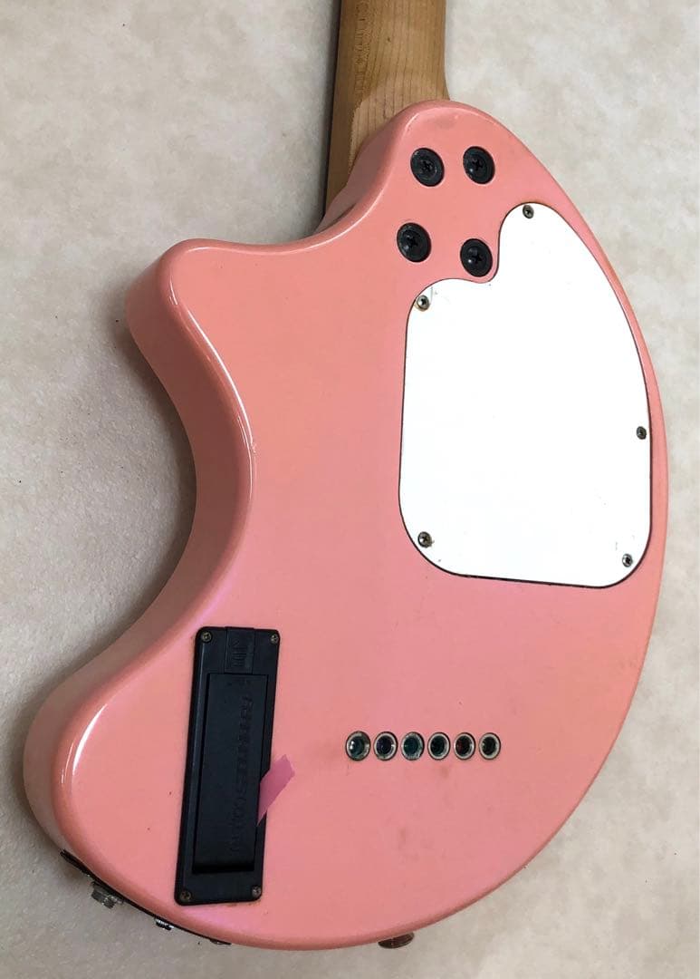 最終値下!【美品】ZO-3 ピンク アンプ内蔵ミニギター ヘッドフォン端子付
