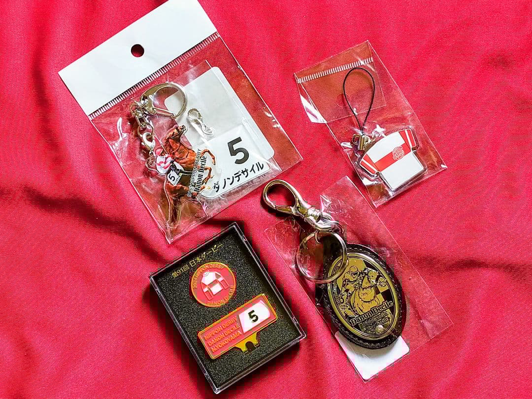◆　競馬　JRA　◆　ダノンデサイル　◆　キーホルダー　マーカー他◆４種セット◆