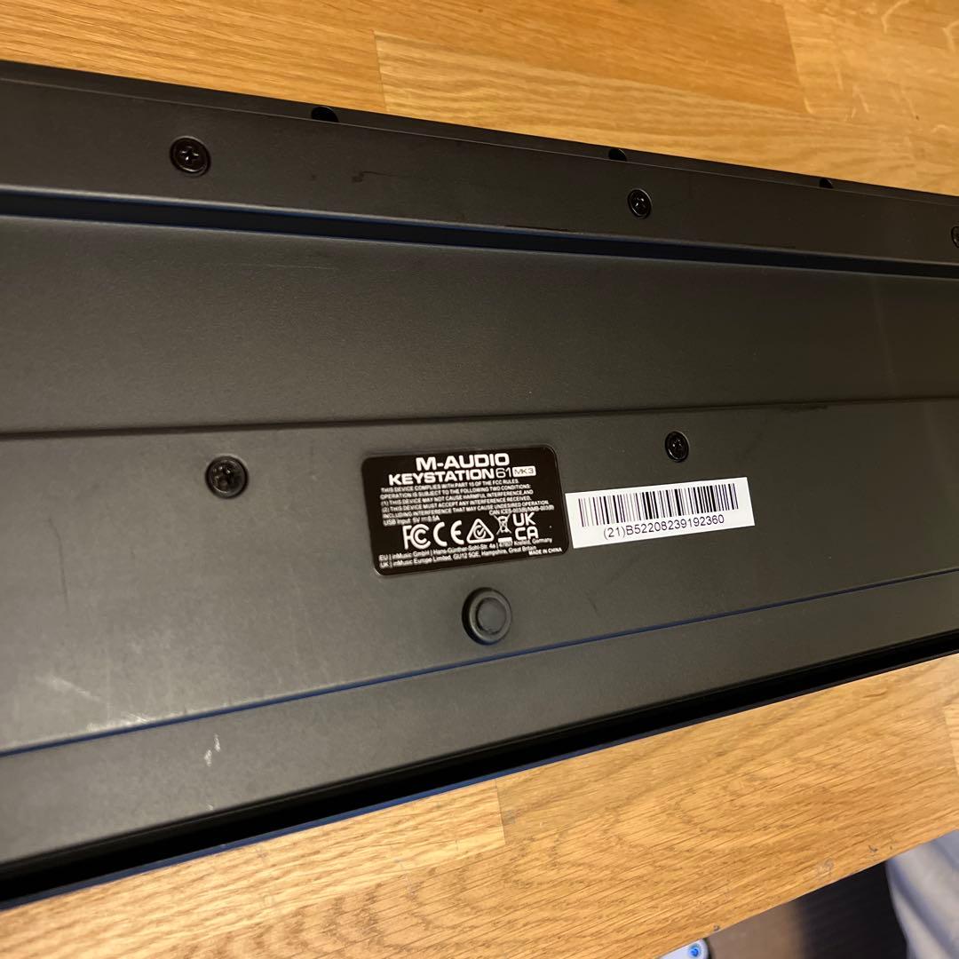 DTM・DAW M-AUDIO Keystation 61 MK3