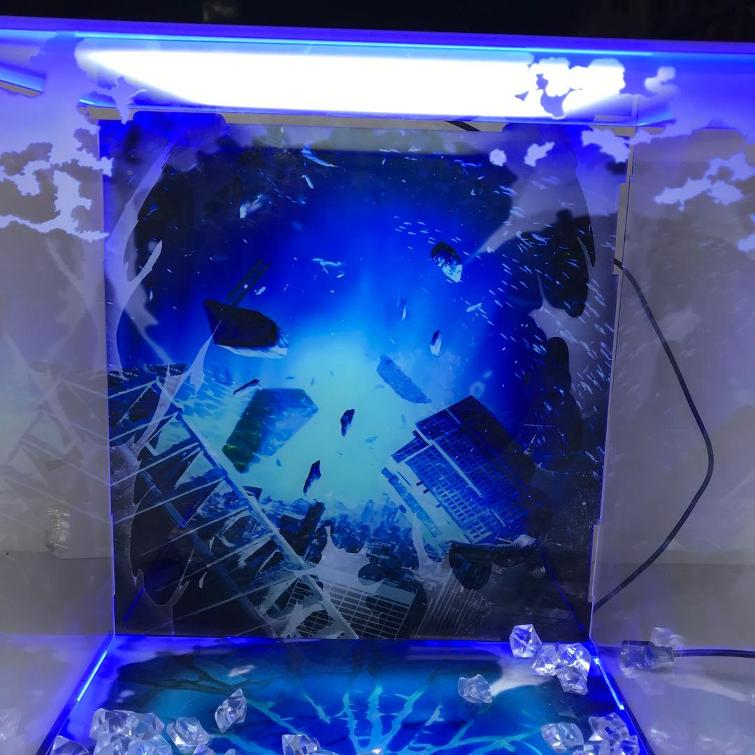 呪術廻戦 五条悟 無量空処フィギュア専用 LEDアクリルケース