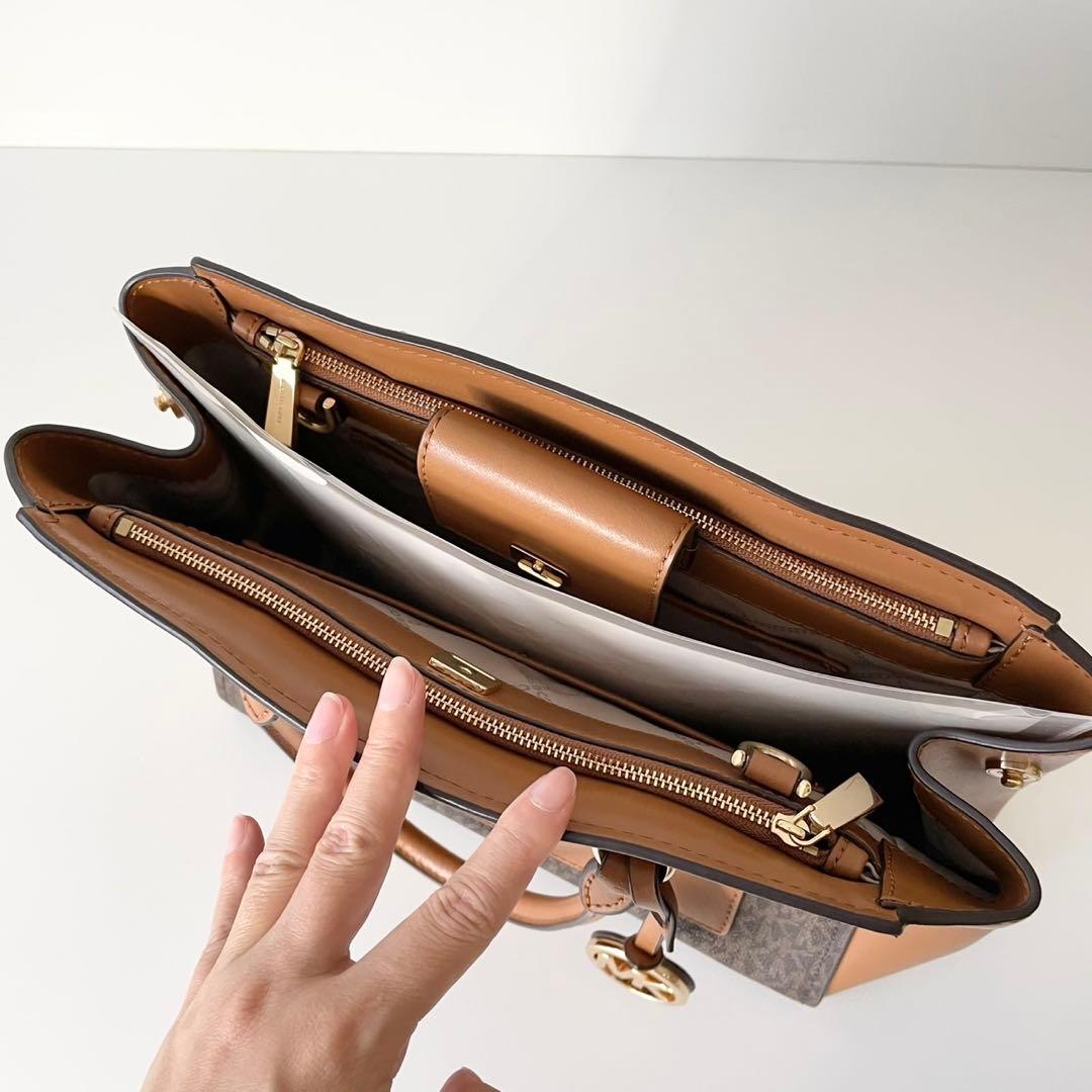 【極美品】MICHAEL KORS 2way ハンドバッグ PARK サッチェル