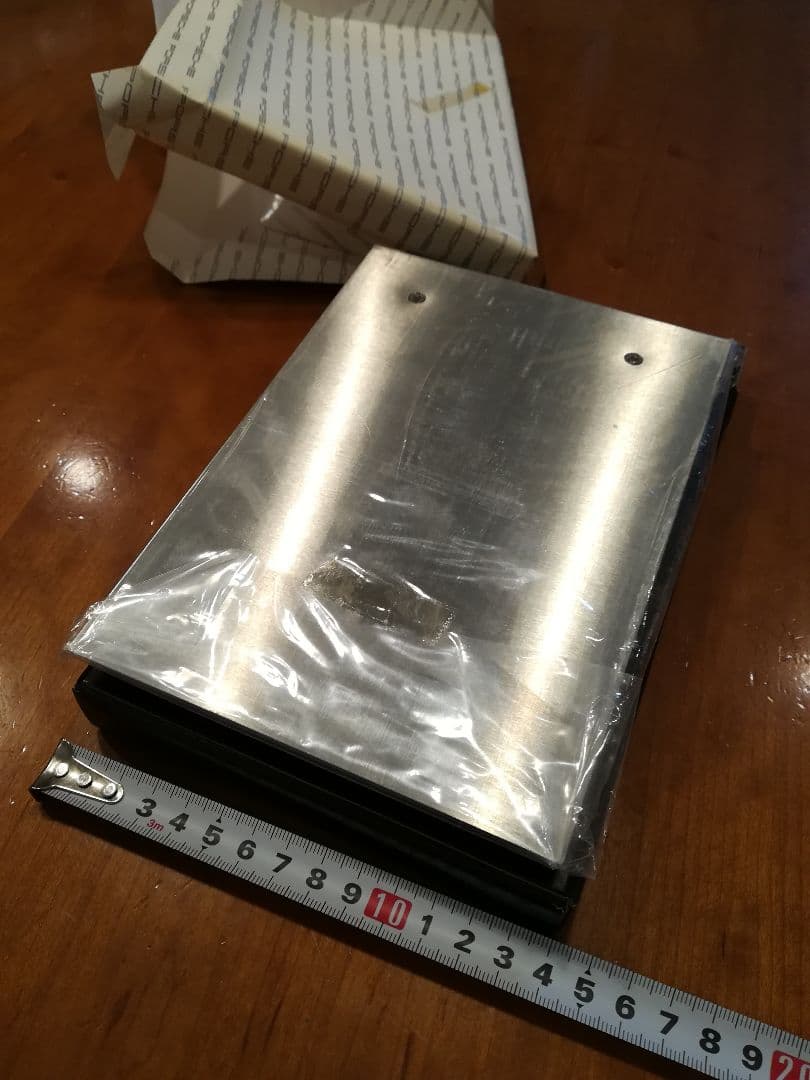 ✨PORSCHE ポルシェ 重厚感あるステンレス台のメモ帳