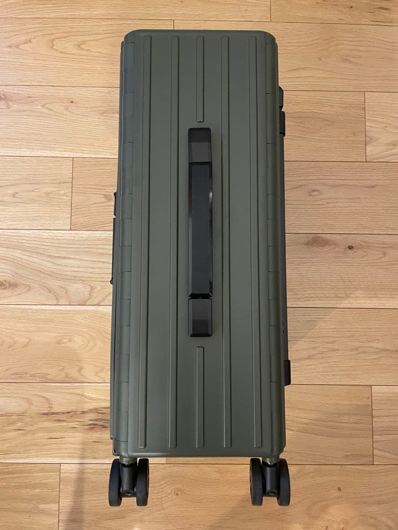 フロントオープン &.FLAT アンドフラット 折りたたみ キャリーバッグ