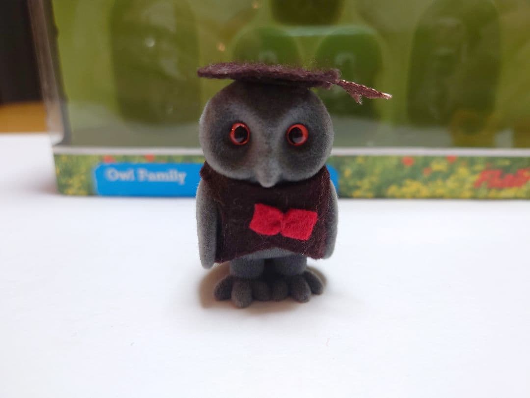 【超希少】シルバニアファミリー　ふくろうファミリーセット　Flair社製