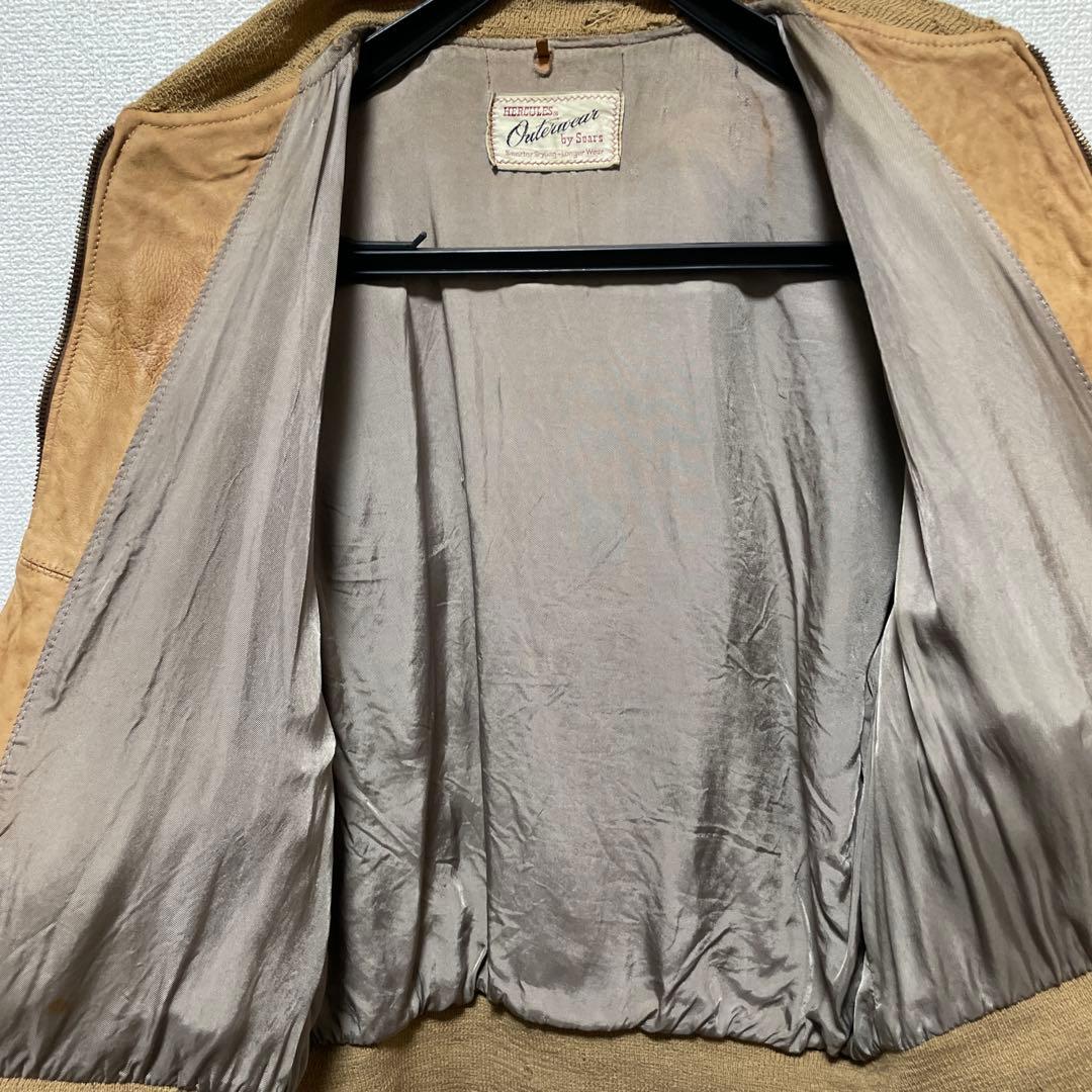 50s 60s Hercules ヘラクレス　ヌバックジャケット