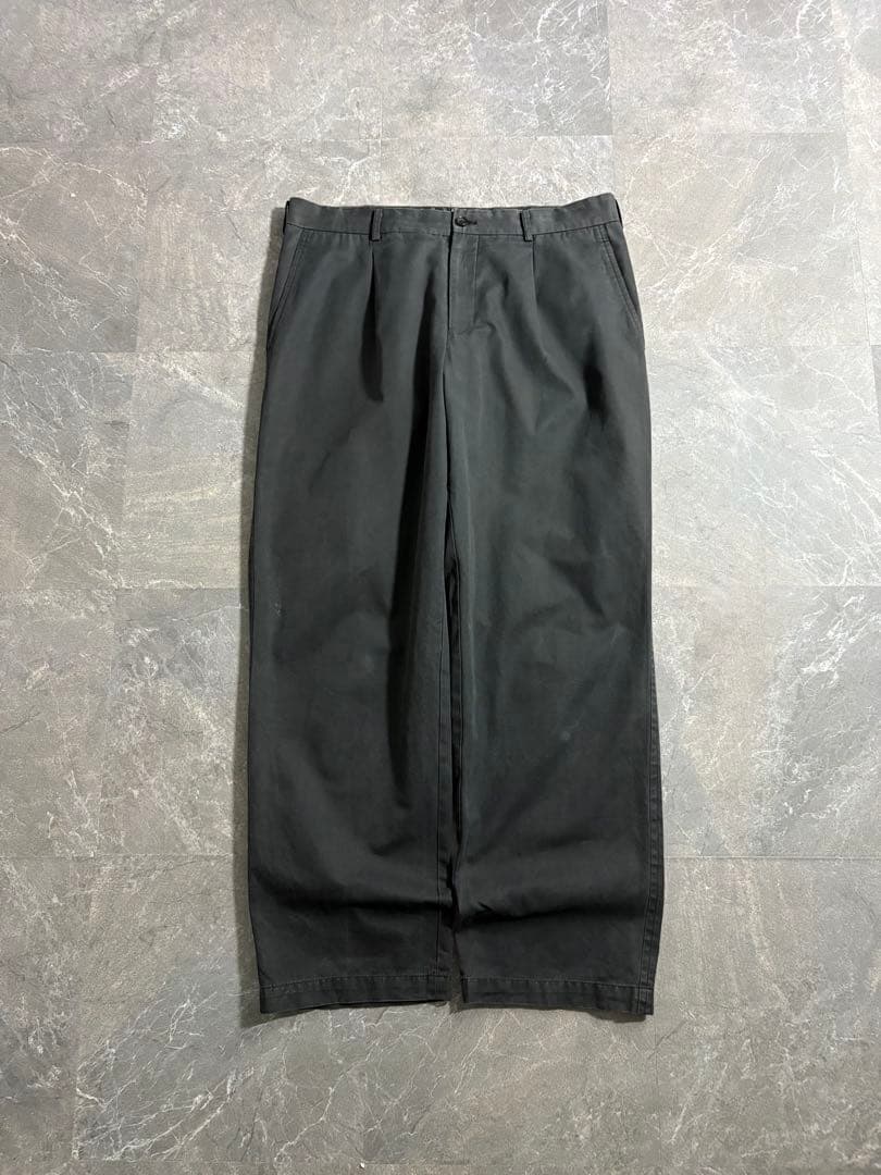 00s コムデギャルソンオム ワイドコットンチノパンツ AD2006 アーカイブ