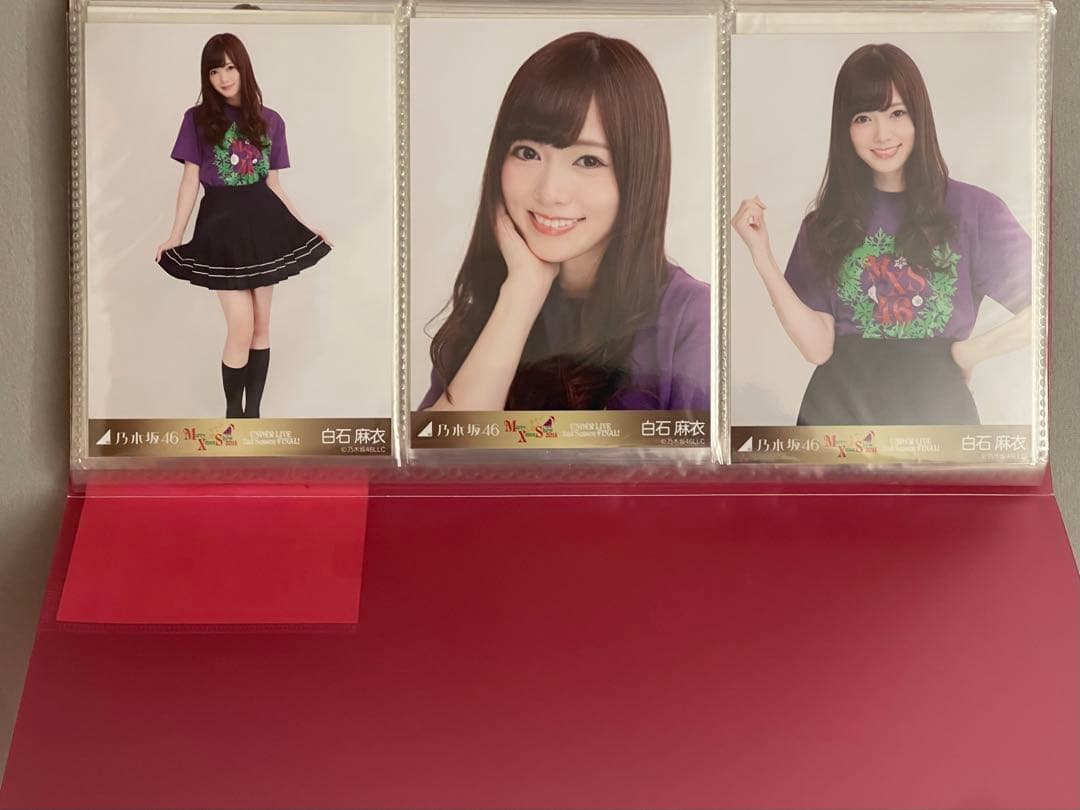 乃木坂46 白石麻衣さん　生写真　103枚セット　バラ売り可