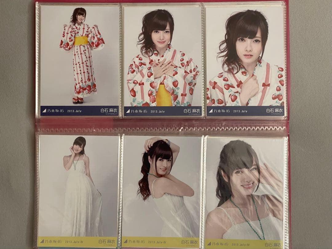 乃木坂46 白石麻衣さん　生写真　103枚セット　バラ売り可