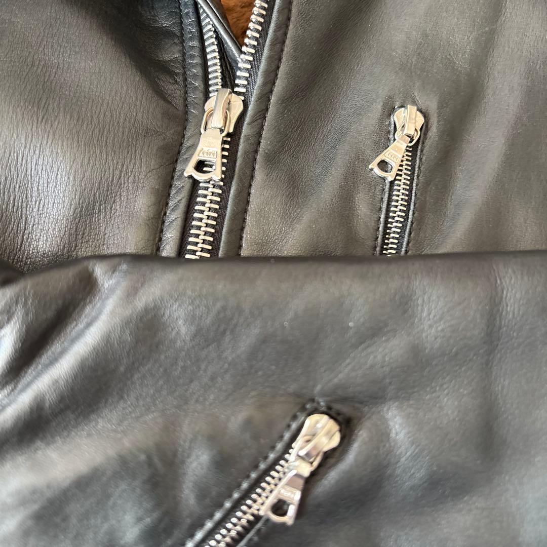 週末限定値下げ【訳ありのためお安く出品】セラファン　レザージャケット