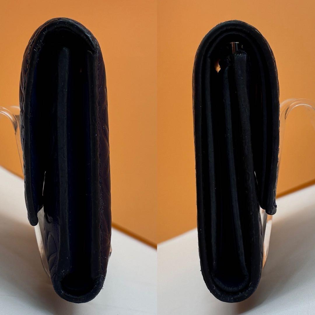 【極美品✨】LOEWE ロエベ 三つ折り財布 ウォレット リピートアナグラム