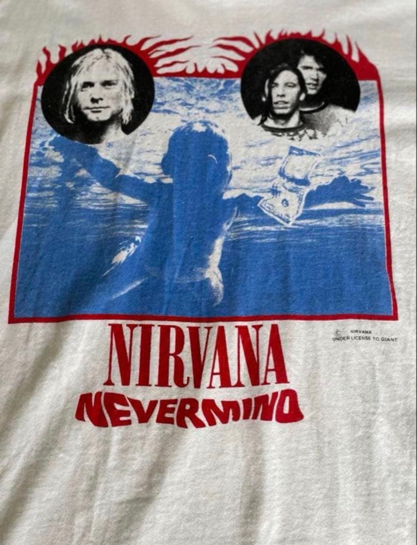 Ｏ*Ｋ様 《希少》90s Nirvana EURO ネバーマインド　ニルヴァーナ