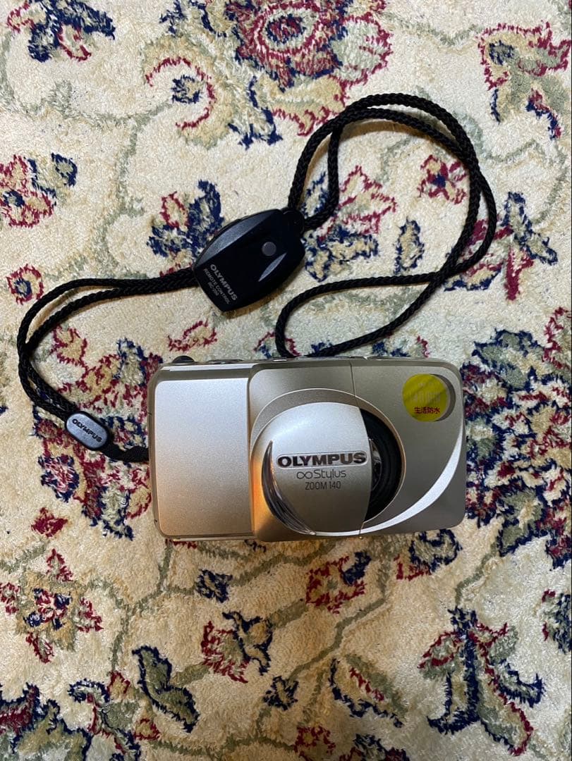 美品　リモコン付　OLYMPUS　stylus Zoom 140 新品電池付き