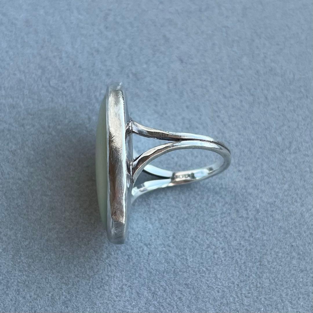 【最終お値下げ】agete 白蝶貝 シェル silver リング