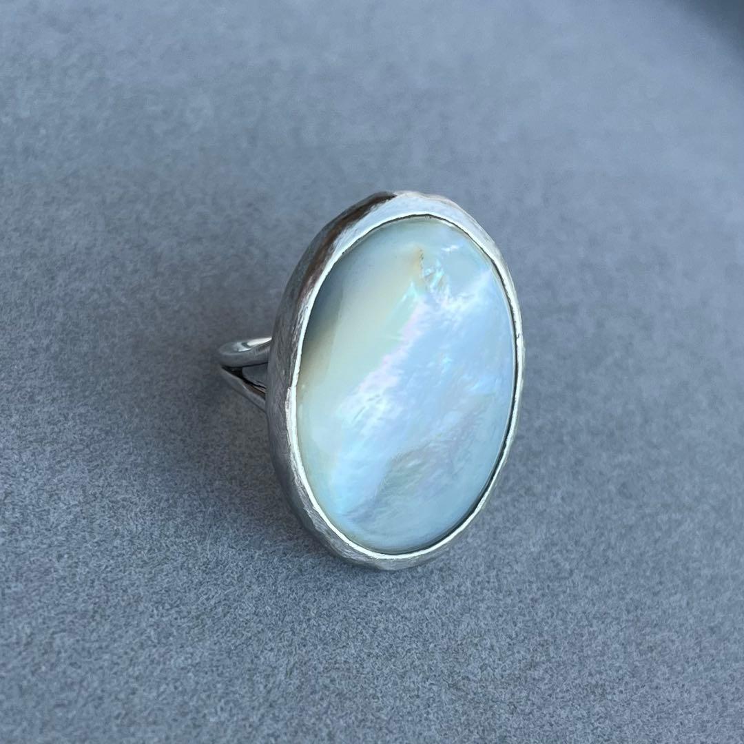 【最終お値下げ】agete 白蝶貝 シェル silver リング