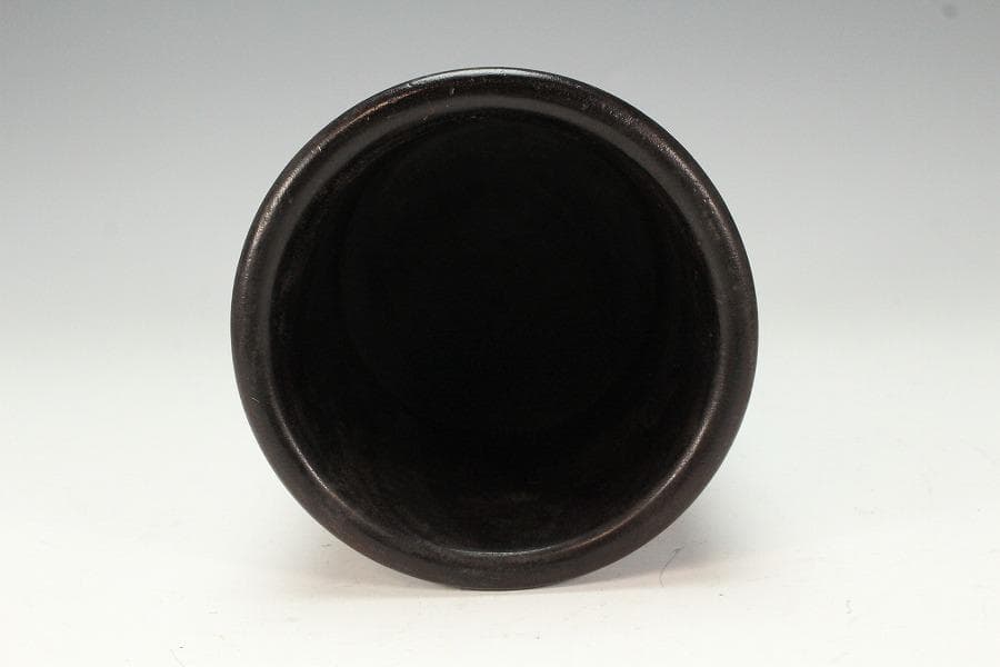 中国美術 紫檀 筆筒 文房四宝 高12.5cm(HA421)