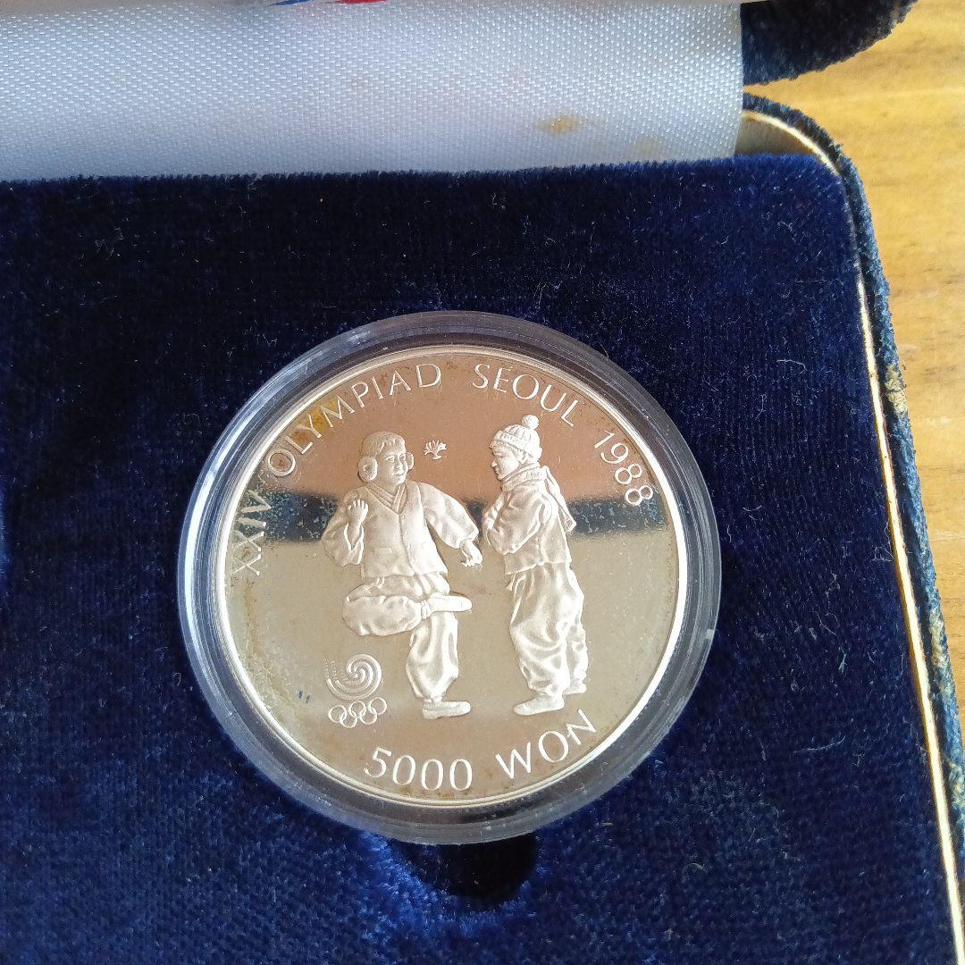 1988年ソウルオリンピック記念銀貨セット