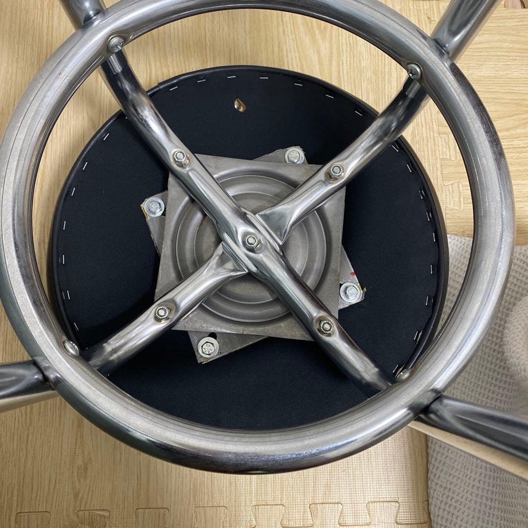 ロックンソック　スツール　タワー　黒　改造品　中古品