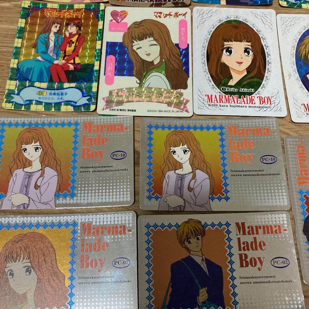 ママレードボーイ　カード　22枚　バンダイ