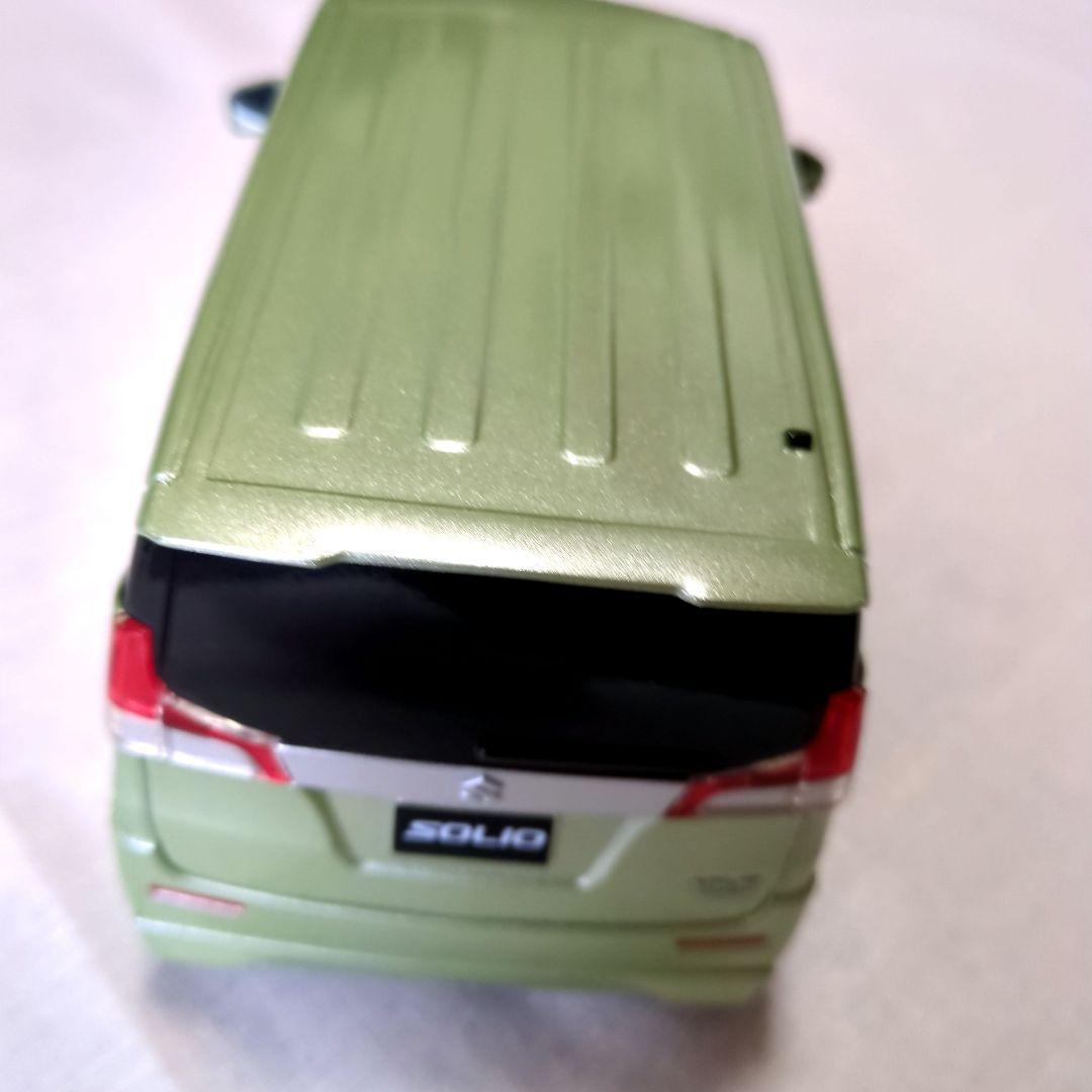 スズキ新型 SOLIO 　グリーン　[非売品]　サイズ 11cm×21.5cm