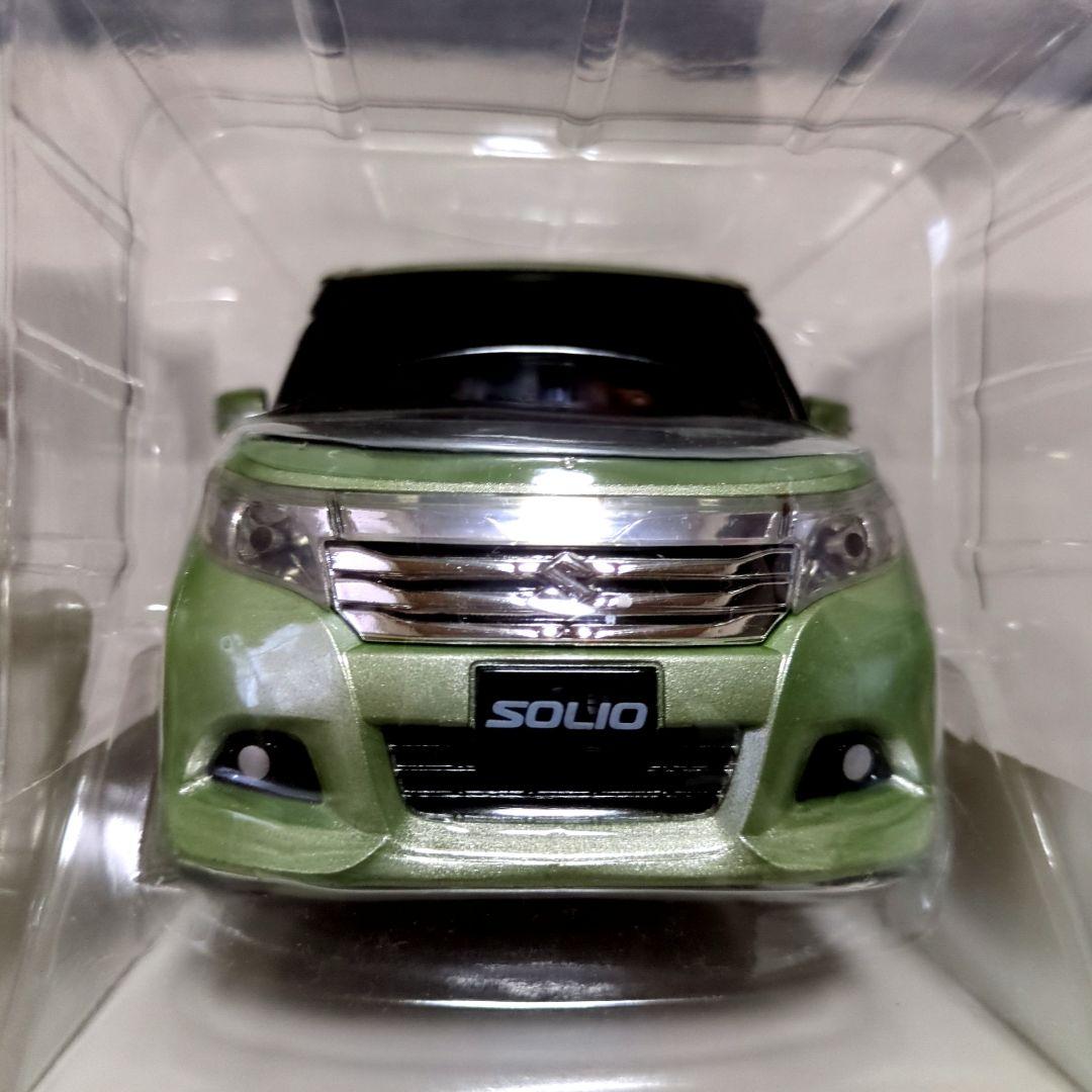 スズキ新型 SOLIO 　グリーン　[非売品]　サイズ 11cm×21.5cm