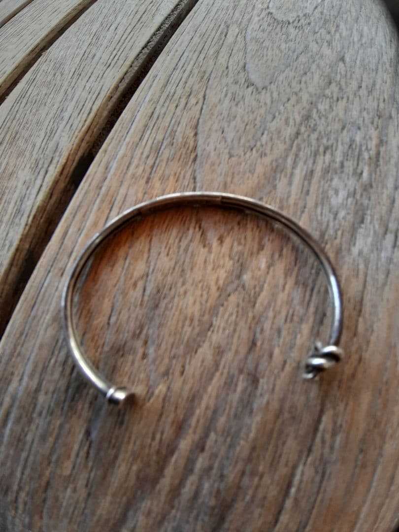 ジャムホームメイドシルバー925バングルSV925