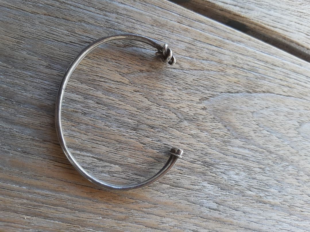 ジャムホームメイドシルバー925バングルSV925