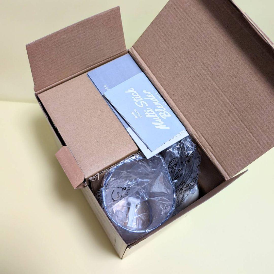 【新品未使用】スヌーピー BRUNO マルチスティックブレンダー アイボリー