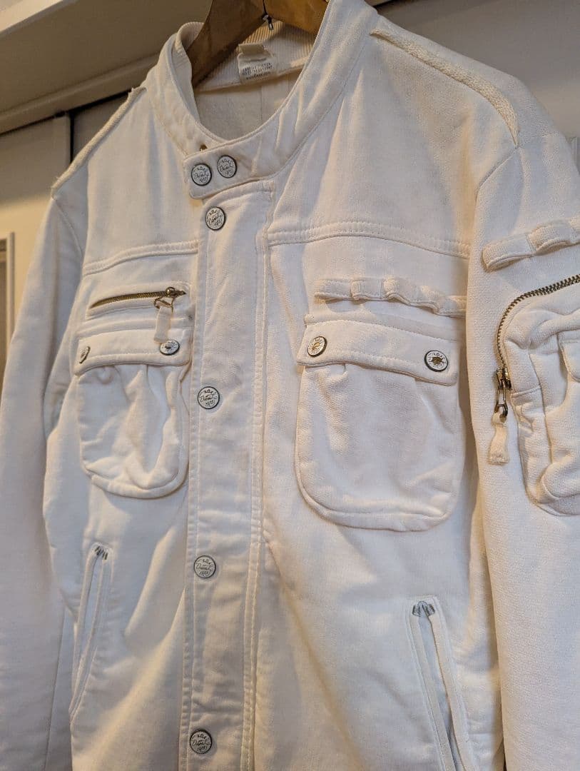 DIESEL アーカイブ Y2Kモデル ホワイトライダース