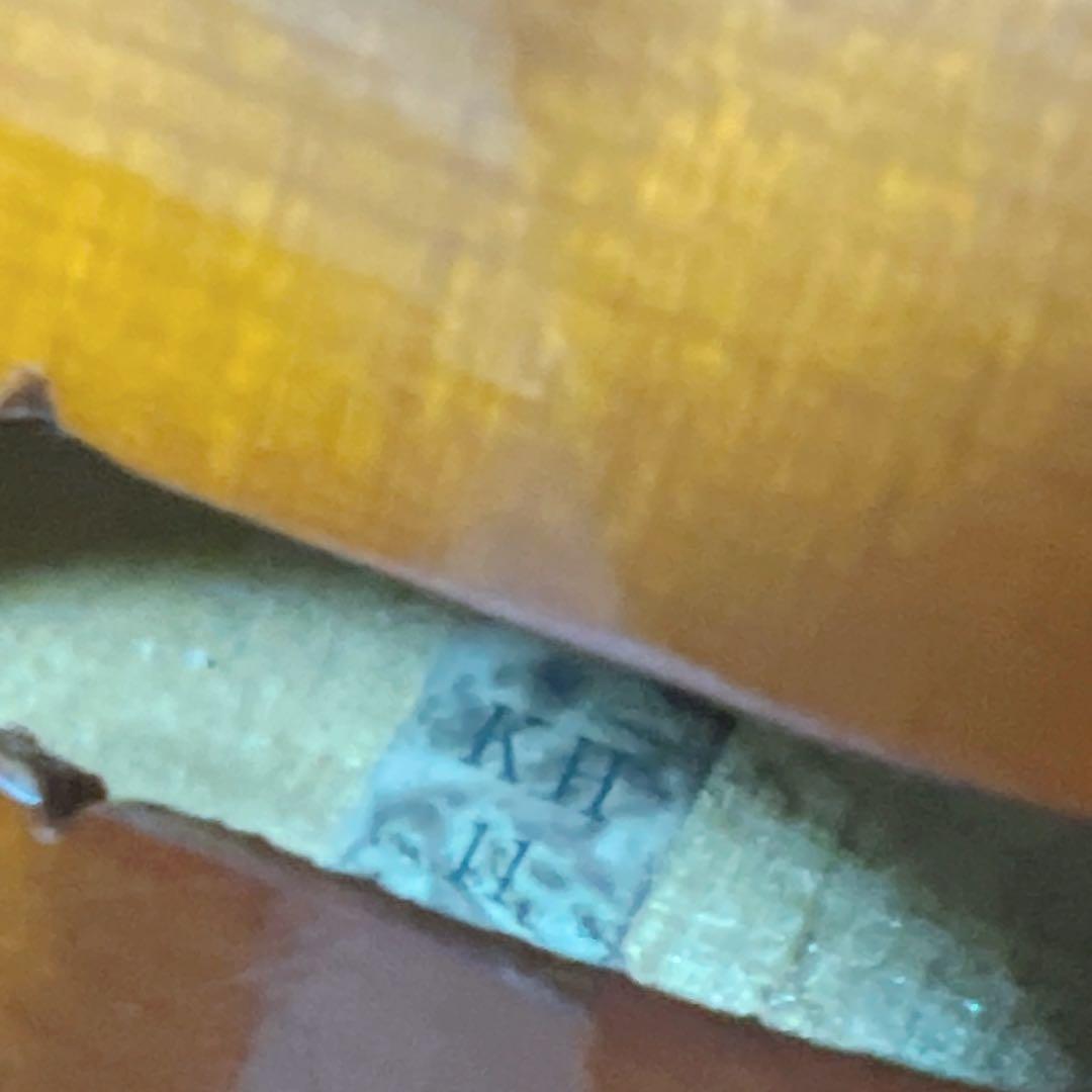 美品 KARLHOFNER 1996年 1/4 ヘフナー虎杢 GEWA KH11