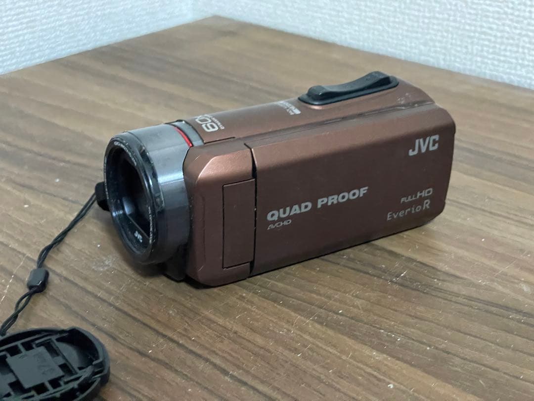 ビデオカメラ】JVC EverioR 防水防塵GZ-R400-T