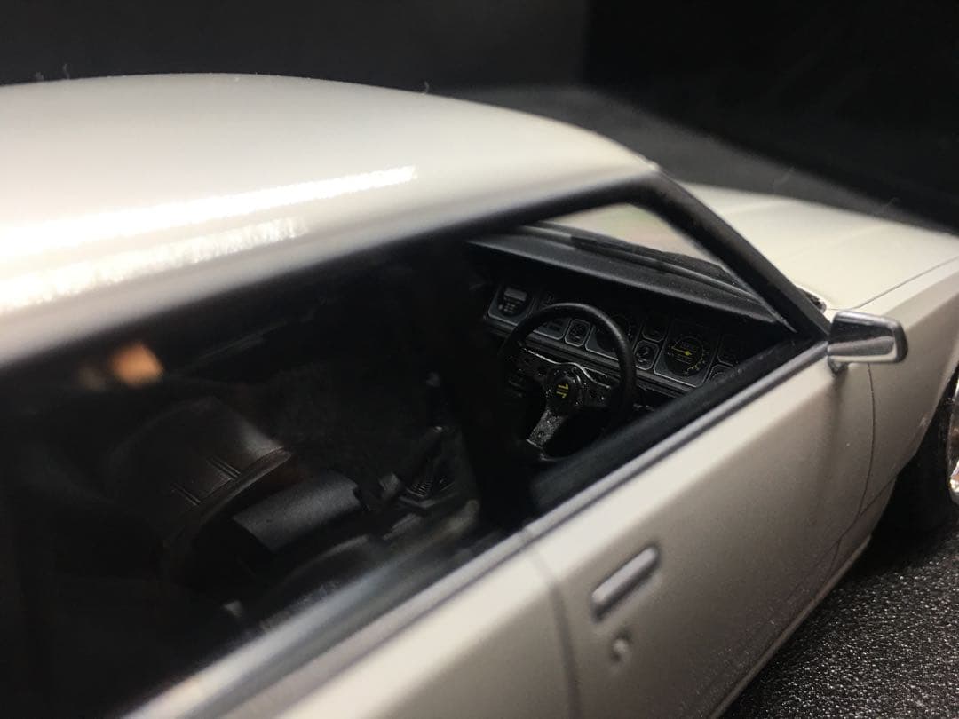 旧車プラモデル完成品1／２４フジミスカイラインジャパン