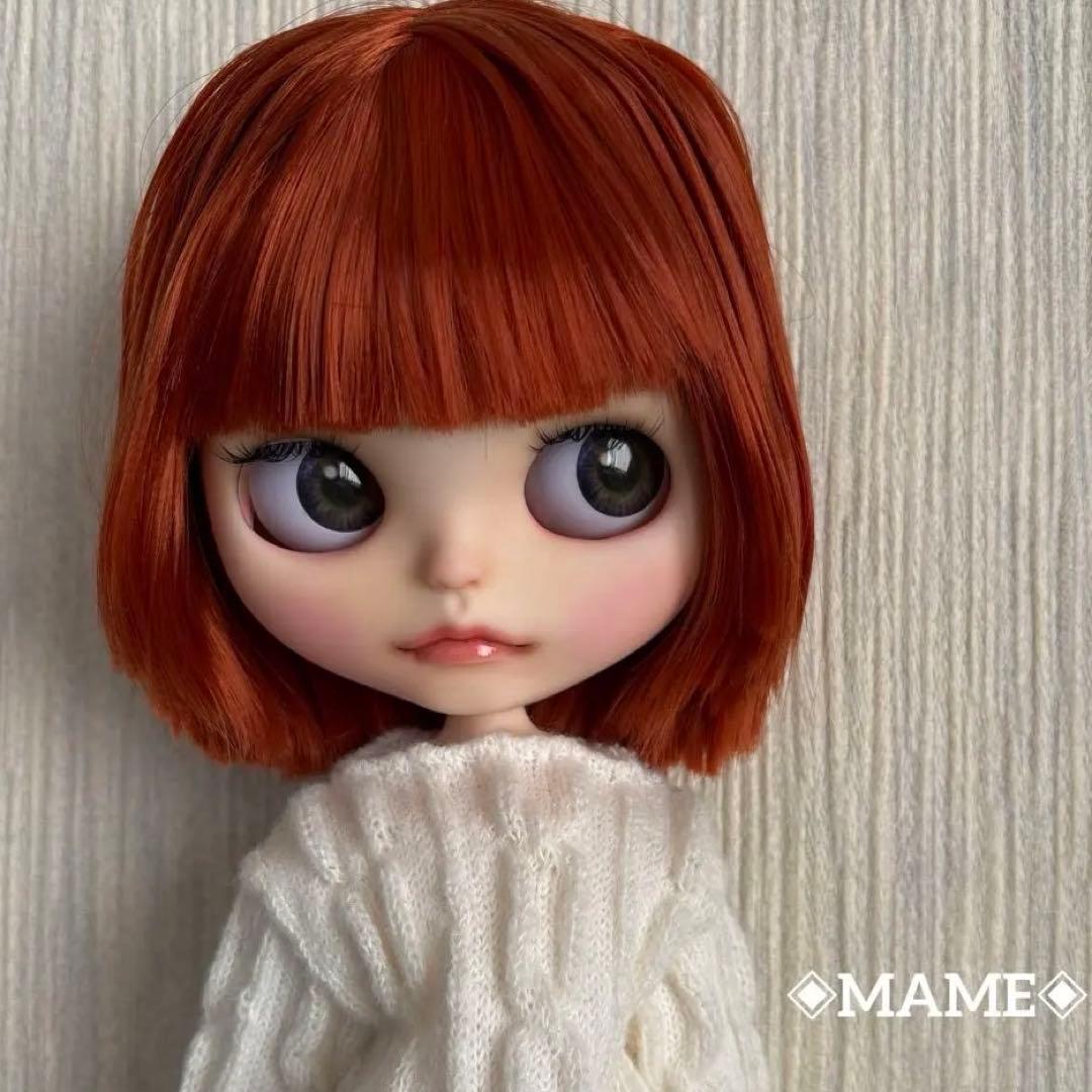 アイシードールカスタム ♡白肌・オレンジブラウン♡