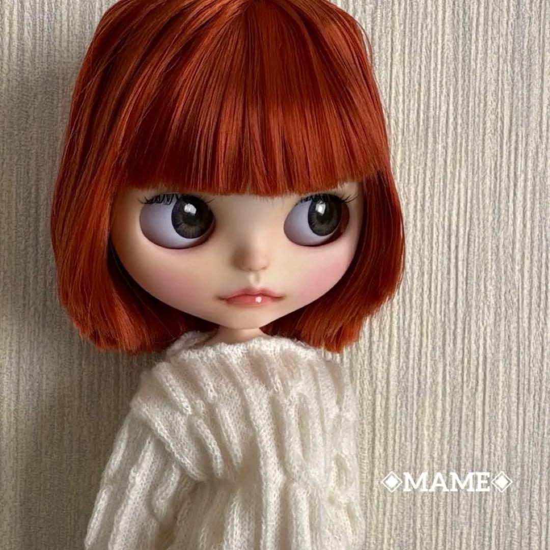 アイシードールカスタム ♡白肌・オレンジブラウン♡