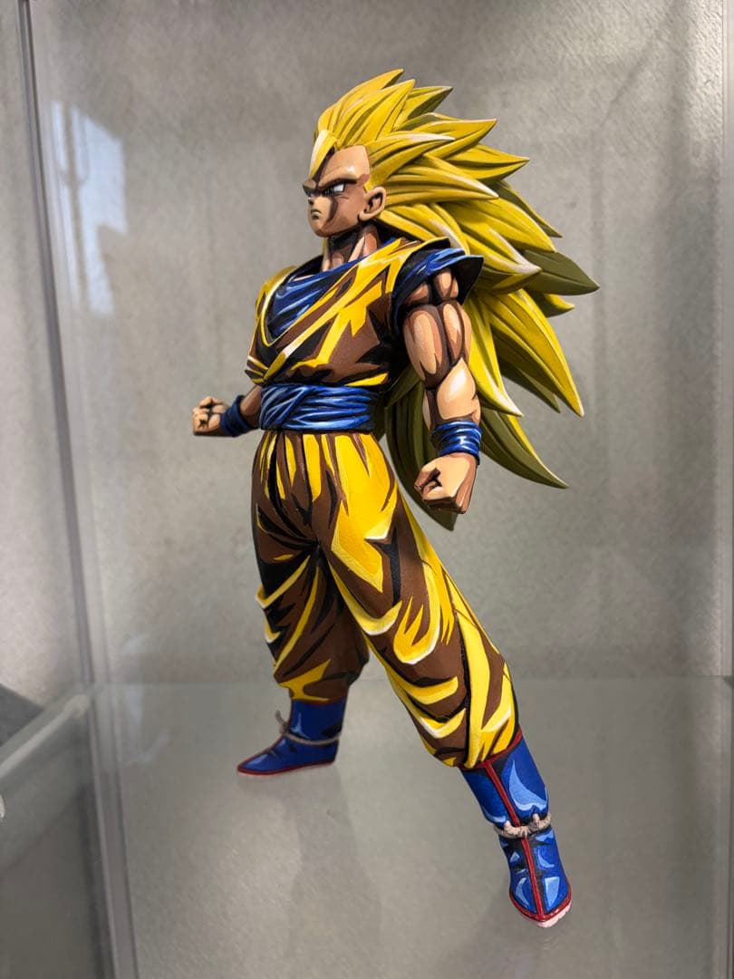 スーパーサイヤ人3孫悟空 二次元塗装 アニメ塗装 一番くじ