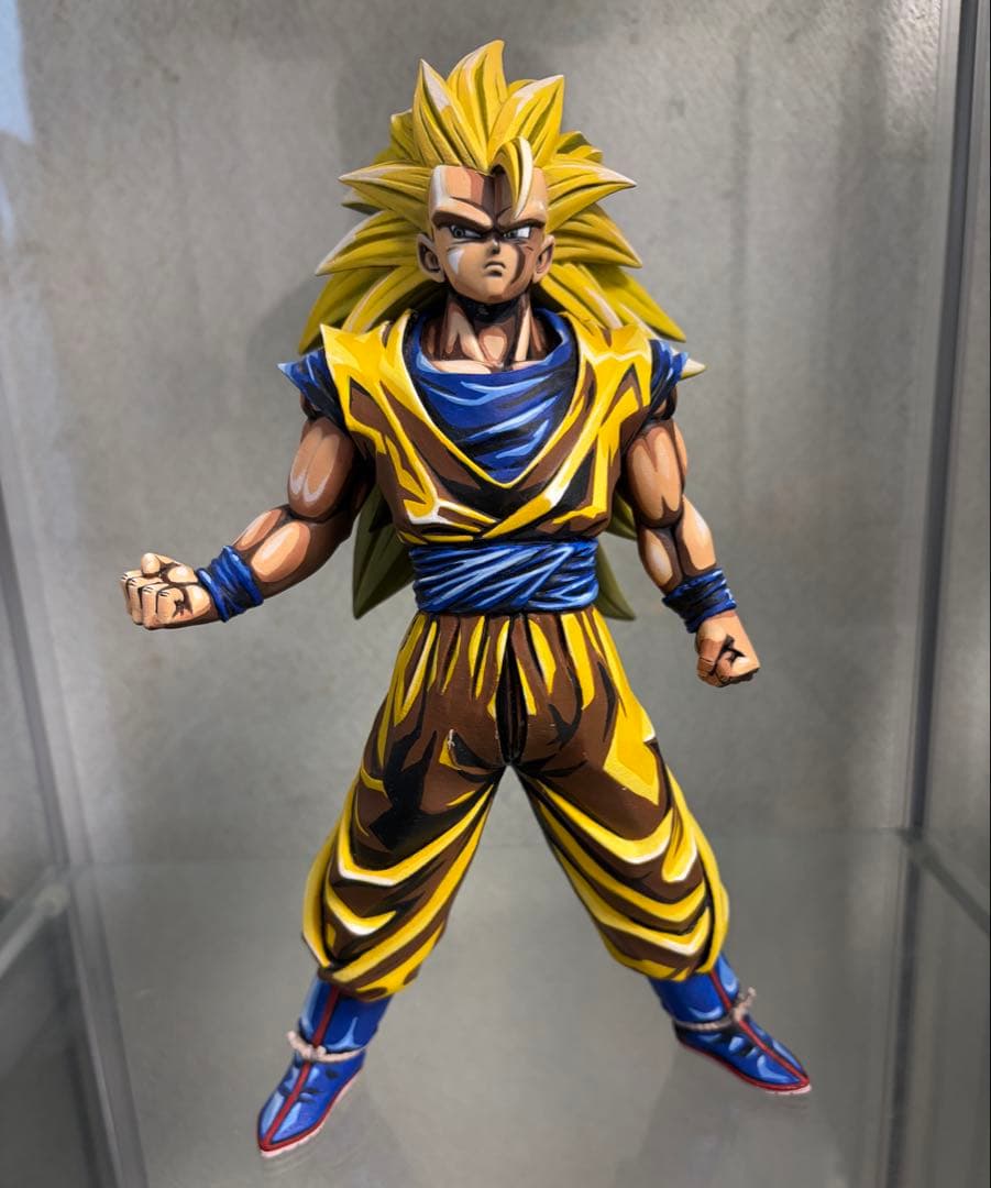 スーパーサイヤ人3孫悟空 二次元塗装 アニメ塗装 一番くじ