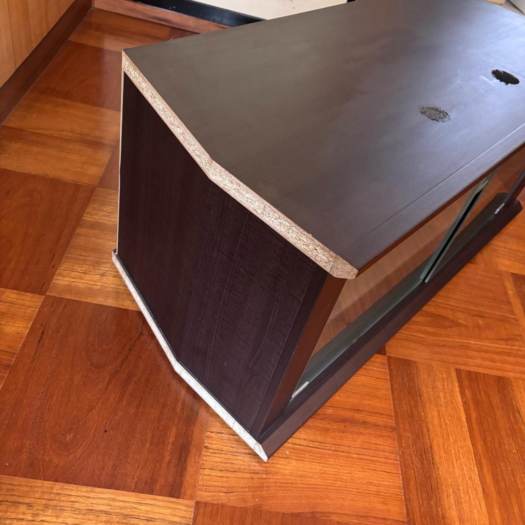 e75【TVボード】【訳あり】【テレビ】【家具】テレビボード　ブラウン