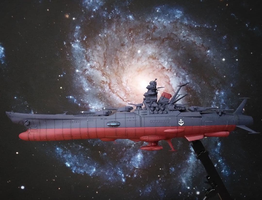 1/1000宇宙戦艦ヤマト3199 LED発光全塗装完成品