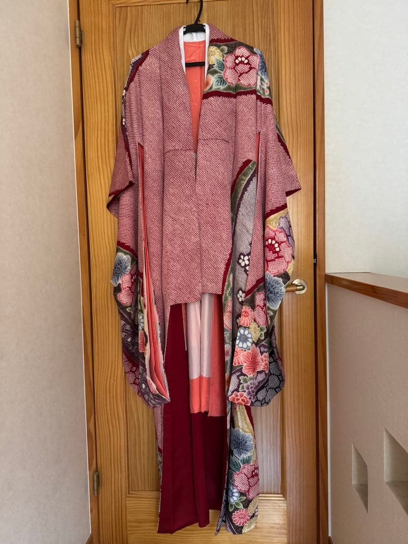 正絹豪華総絞り振袖セット 京都きもの友禅