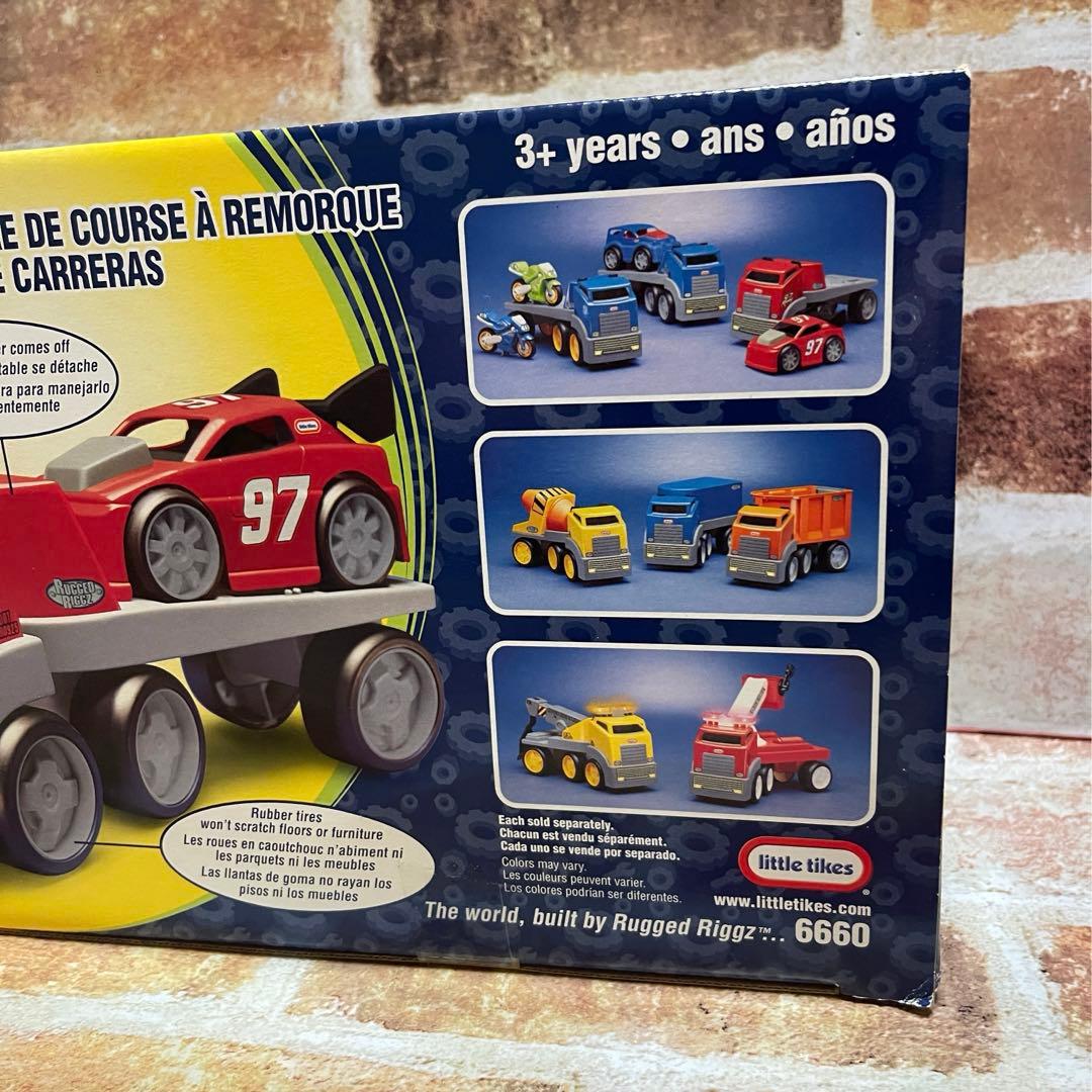 リトルタイクスRUGGED RIGGZ レースカー運搬車&ミニカーセット